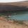 Ripresa dall'alto del lago apparso a Gafsa in Tunisia