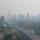 Metropoli con smog