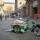 Mezzo elettrico Hera per spazzare i portici di Bologna