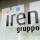 Vetrofania logo Gruppo Iren 