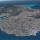 Veduta aerea dell'isola di Pantelleria