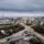 Veduta dall'alto della città di Simferopoli in Crimea