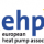 Logo della European Heat Pump Association (EHPA)