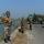 Militari indiani presidiano il canale Munak (Nuova Delhi)