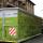 Il container per la raccolta di piccoli Raee parcheggiato a Milano