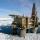 Pozzo petrolifero russo in regione artica