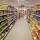 Corsia prodotti alimentari in supermercato